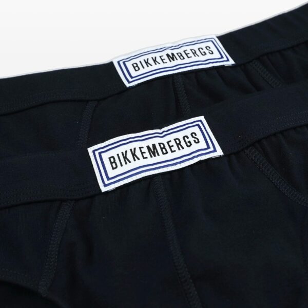 Bikkembergs gaće u sportskom stilu teget slip, 2xPack
