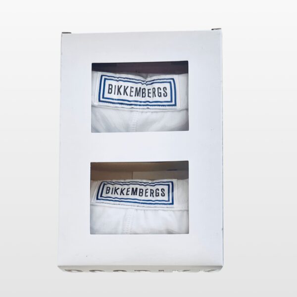 Bikkembergs bokserice sportskog stila bele, 2xPack