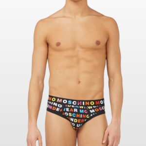Moschino muške slip-gaće sa višebojnim logo