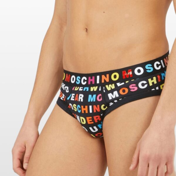 Moschino muške slip-gaće sa višebojnim logo