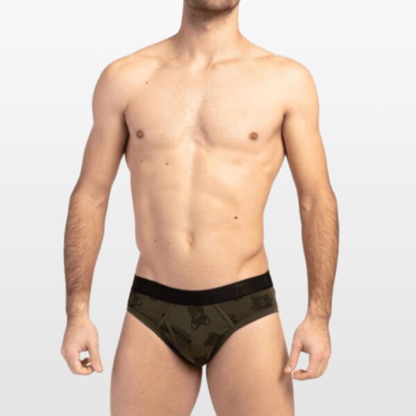 MC-BR-1A47298111-1 Moschino slip gaće sa brendiranim medvedićima
