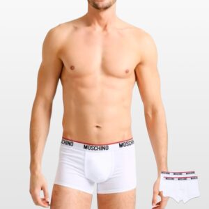 2 para klasičnih pamučnih boksera MOSCHINO