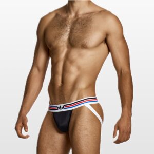 Modus Vivendi muški jockstrap s efektom „druge kože“ u crnoj boji