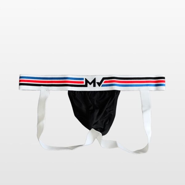 03513-black-(4) Modus Vivendi muški jockstrap s efektom „druge kože“ u crnoj boji
