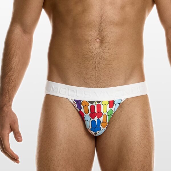 14614-multi-(2) Modus Vivendi muški jockstrap sa upečatljivim printom