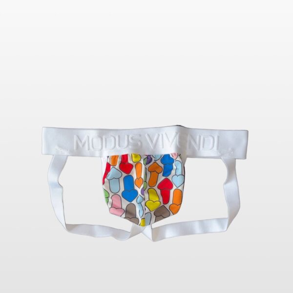14614-multi-(4) Modus Vivendi muški jockstrap sa upečatljivim printom