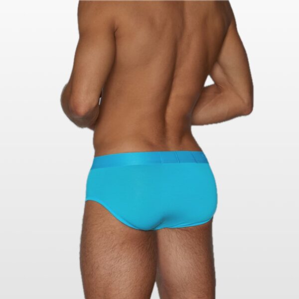 2803-light-blue-(2) C-IN2 Minimal slip gaće srednjeg struka od modala – Bobby plava