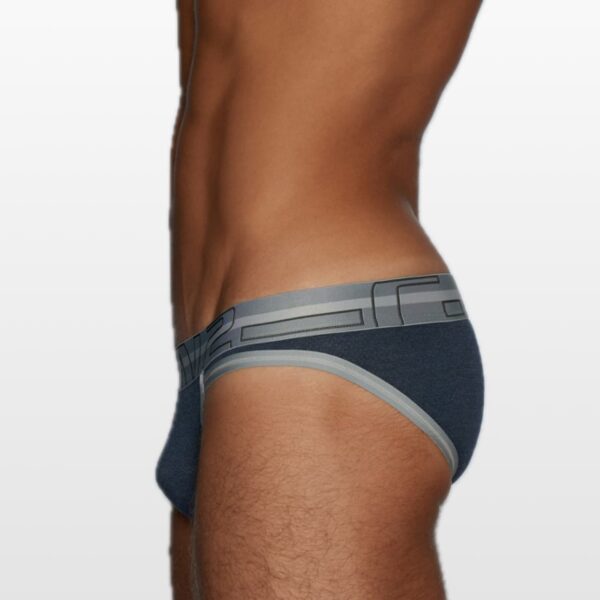 3214-navy-(3) C-IN2 Zen sport slip gaće od bambusove viskoze i pamuka – Teget melir