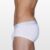 4003A-white-(3) C-IN2 Core slip gaće srednjeg struka od 100% pamuka – bele