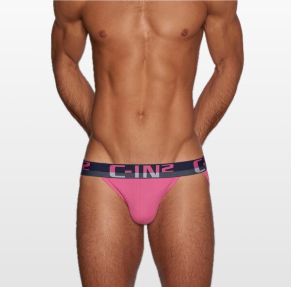 8012A-pink-(1)i C-IN2 C-Theory Dash tanga gaće muške – Plato roze