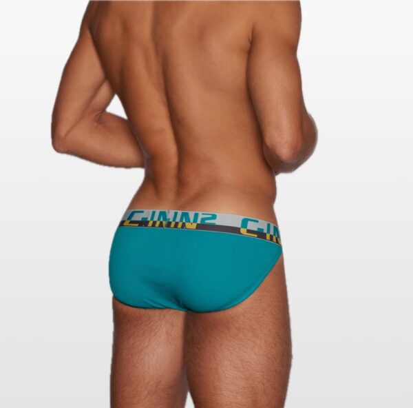 8012A-teal-(2)i C-IN2 C-Theory Dash tanga gaće od pamuka – Timothy teal