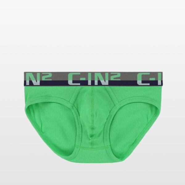 8013-green-(4) C-IN2 C-Theory slip gaće niskog struka od pamuka – Godfry zelena